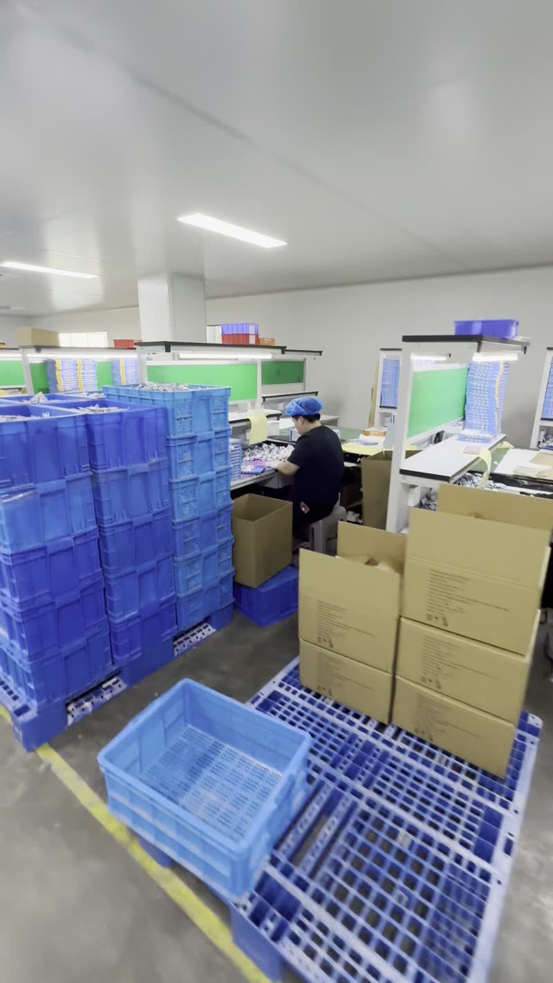 Stanowiska konfekcjonowania produktów