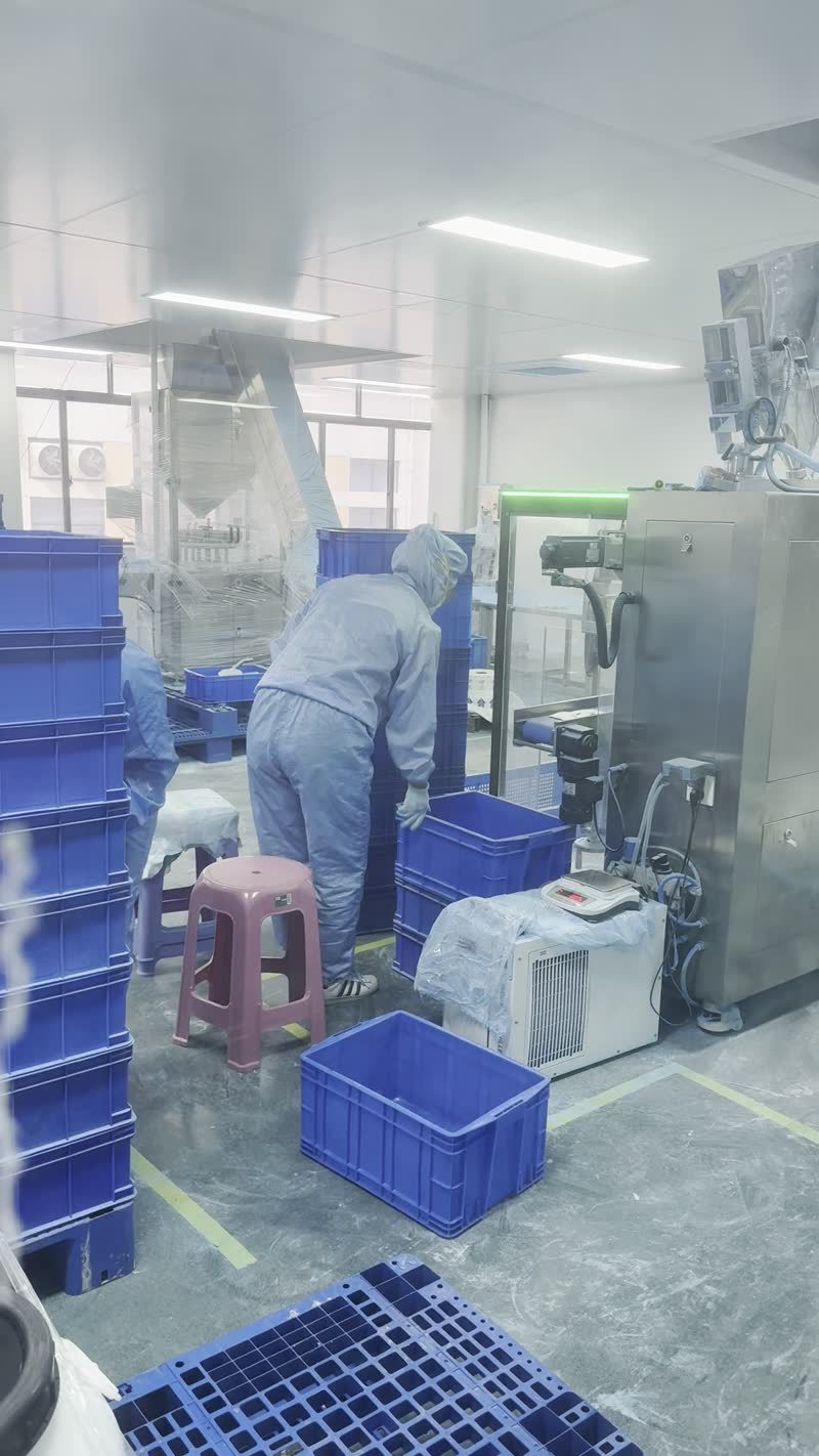 Linia produkcyjna w strefie czystej